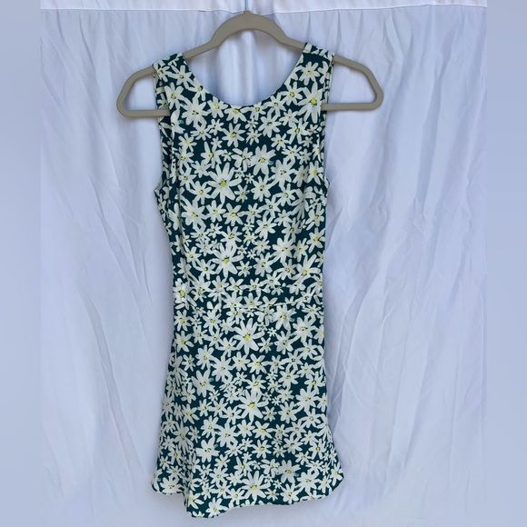 Zara Romper Daisy Skorts Dress Teal Green Womens XS - Picture 3 of 9
